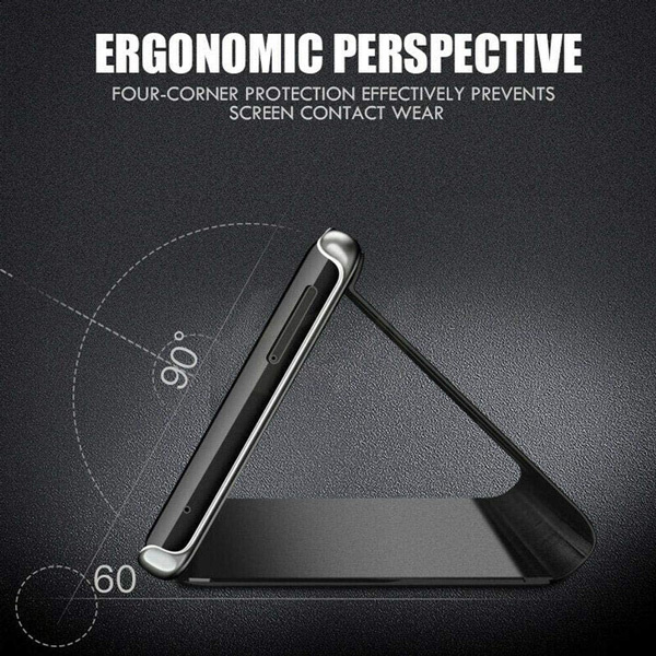 Alternative view of POWERTECH θήκη Clear View MOB-1642 για Samsung A72 5G, μαύρη
