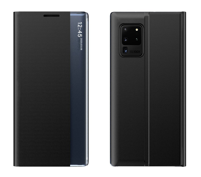 POWERTECH θήκη Sleep MOB-1671 για Samsung A02s, μαύρη