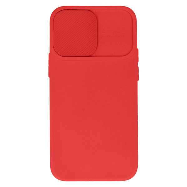 Alternative view of POWERTECH Θήκη Camshield Soft MOB-1938 για iPhone 15, κόκκινη
