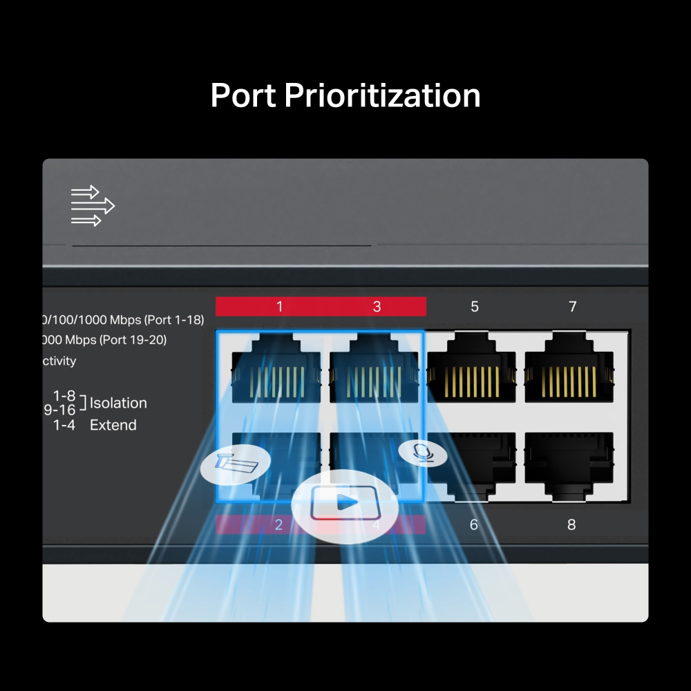 MERCUSYS rackmount switch MS120GP, 20x Gigabit θύρες, PoE+, V1.0 - Image 8