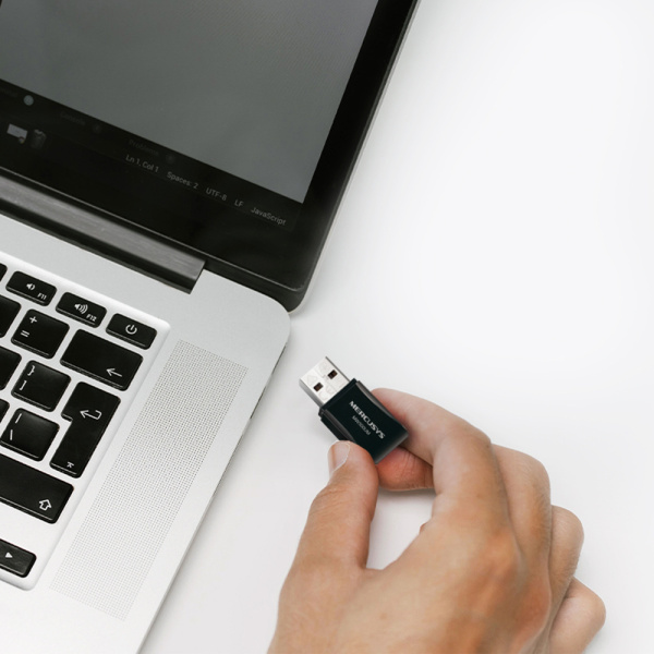 Alternative view of MERCUSYS ασύρματος USB αντάπτορας δικτύου MW300UM, 300Mbps, Ver 4.0