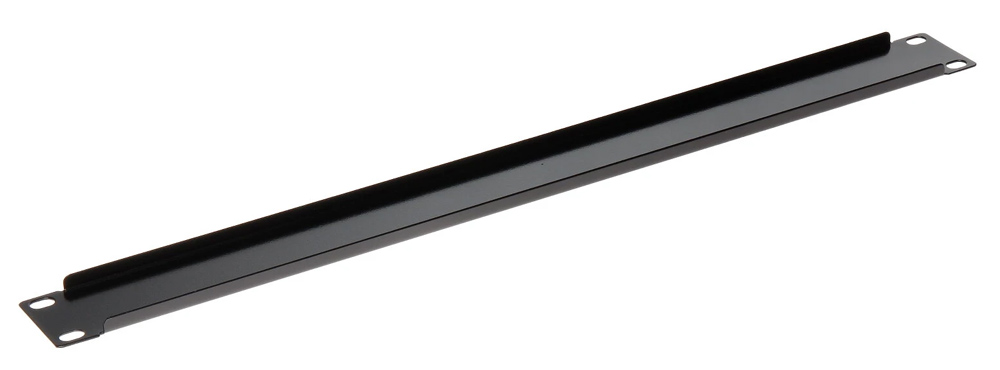 POWERTECH κάλυμμα panel NETW-0032 για rack 19"/1U, μεταλλικό, μαύρο - Image 3