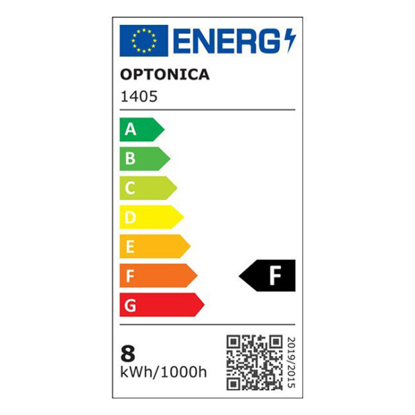 Alternative view of OPTONICA LED λάμπα G45 1405, 8W, 4500K, 710lm, E14