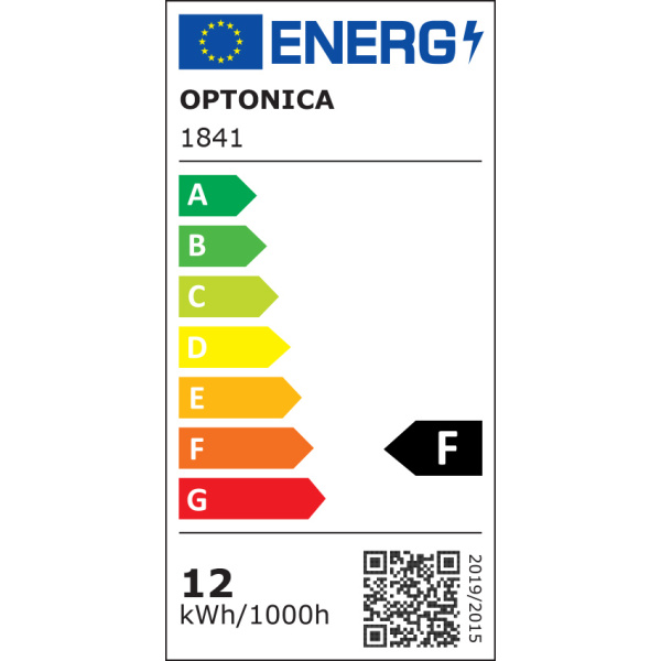 Alternative view of OPTONICA LED λάμπα G95 1841, 12W, 6000K, E27, 1200lm
