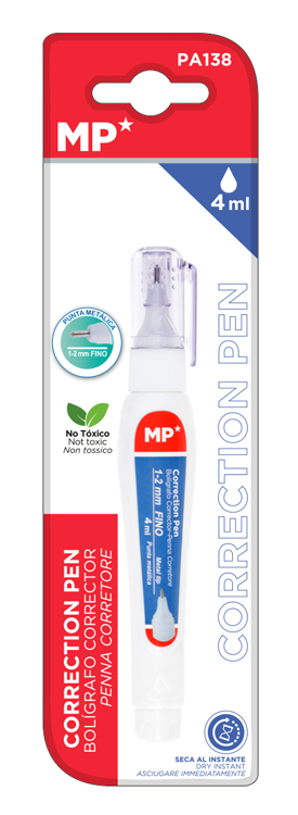 MP Διορθωτικό υγρό σε στυλό ακριβείας PA138, 1.2mm, 4ml - Image 2