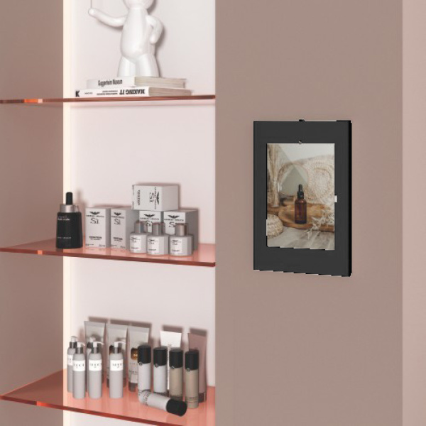 Alternative view of BRATECK επιτοίχια βάση tablet PAD34-01, αντικλεπτική, 9.7-11", μαύρη
