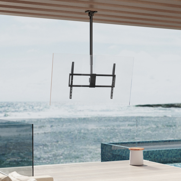 Alternative view of BRATECK βάση τηλεόρασης οροφής PLB-CE1568XL, 50-100", έως 80kg, heavy duty