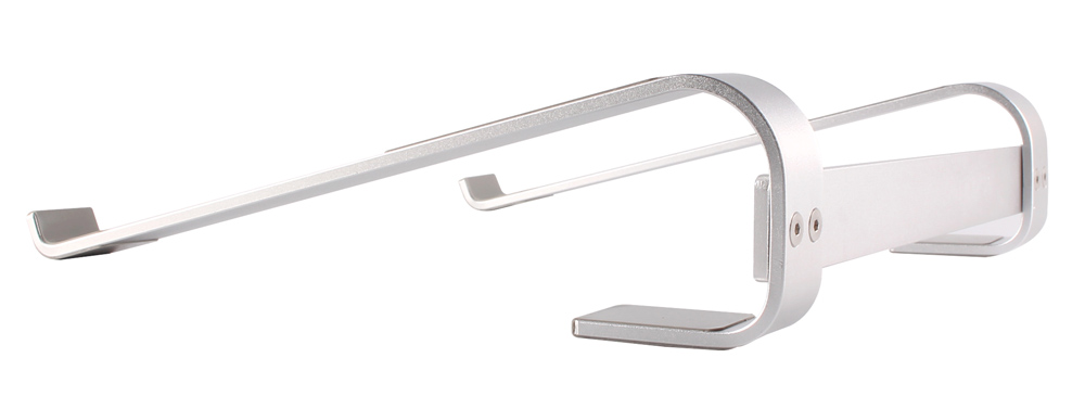 POWERTECH μεταλλική βάση laptop PT-1161, έως 18", ασημί - Image 3