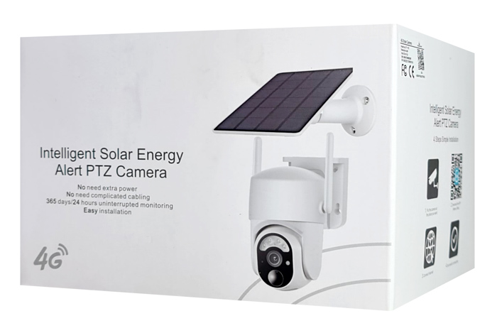 POWERTECH smart ηλιακή κάμερα PT-1176, 4MP, 4G, SD, PTZ, IP65 - Image 4