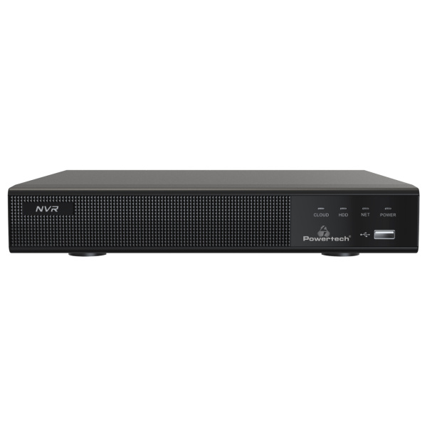 Alternative view of POWERTECH NVR καταγραφικό με 4 κάμερες PT-1233, 4K, 4MP, 9 κανάλια