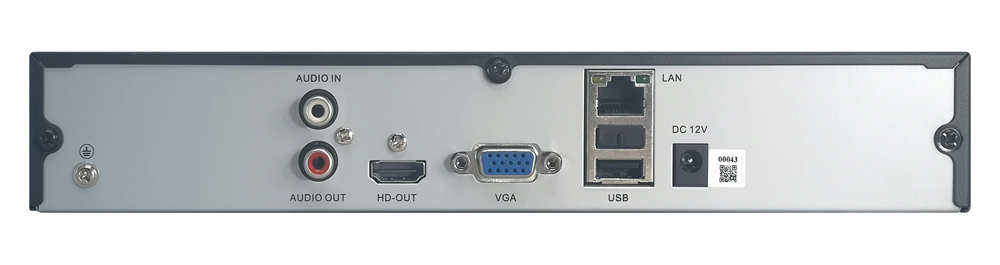 POWERTECH NVR καταγραφικό με 4 κάμερες PT-1233, 4K, 4MP, 9 κανάλια - Image 4