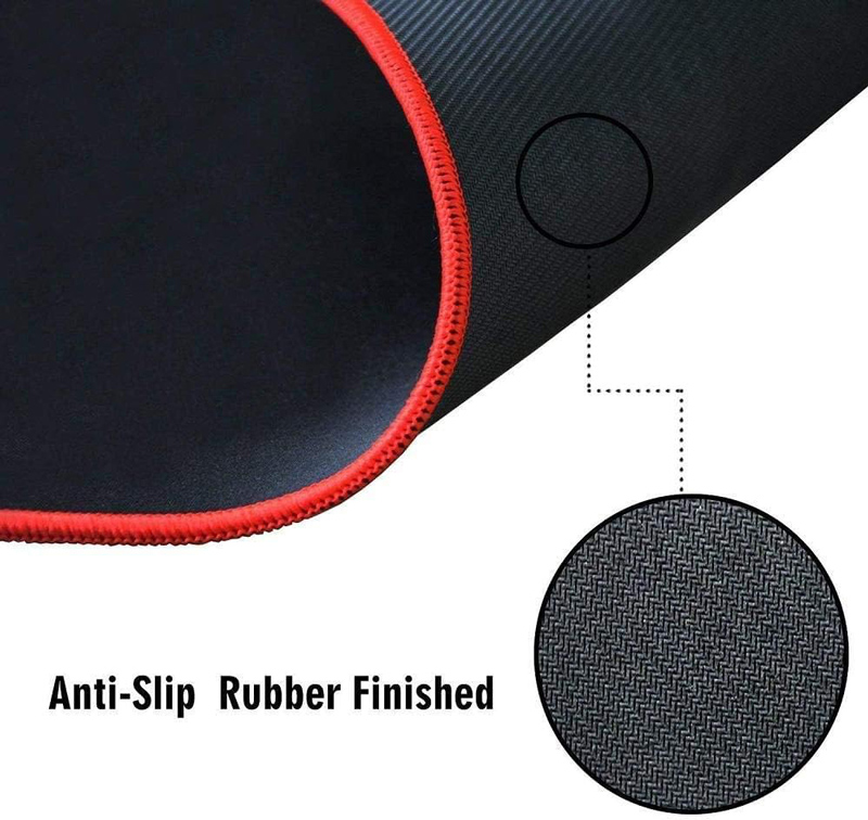 POWERTECH gaming mouse pad PT-1283, 80x30x0.3cm, μαύρο - Image 3