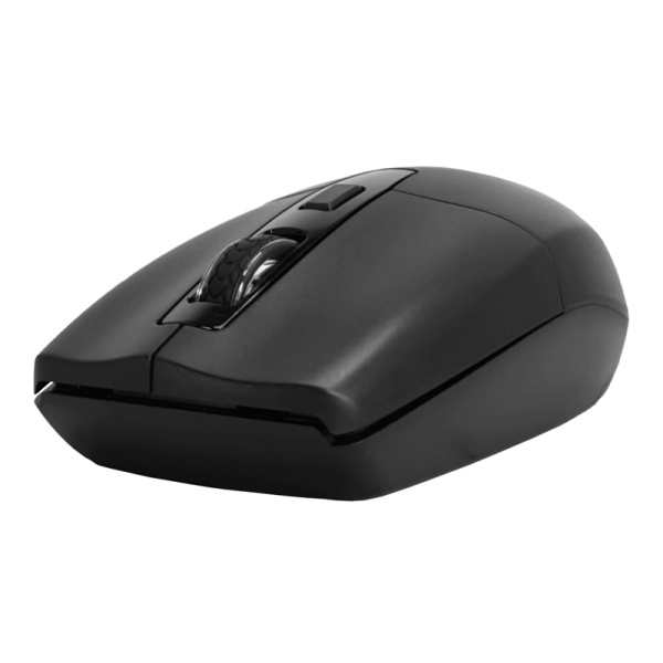 Alternative view of POWERTECH ασύρματο ποντίκι PT-1294, USB δέκτης, έως 1600DPI, μαύρο