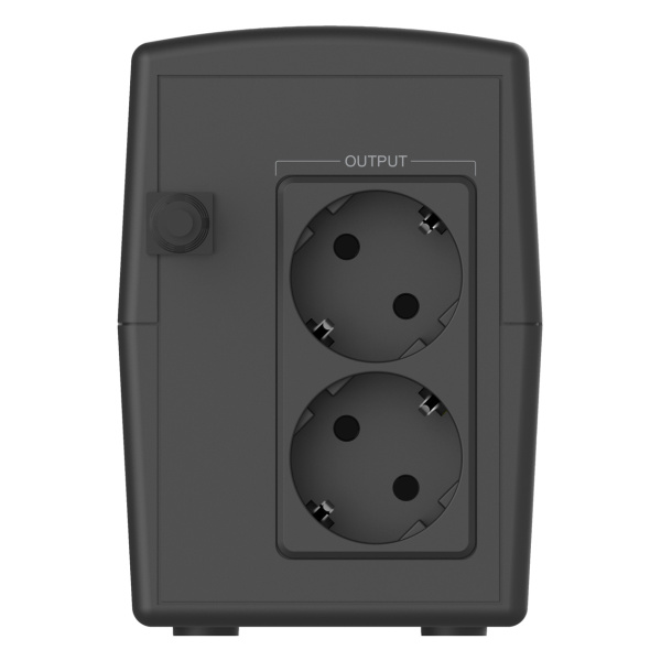 Alternative view of POWERTECH UPS Line Interactive PT-1295 με οθόνη, 850VA, 510W, 2x Schuko