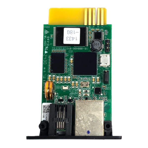 Alternative view of POWERTECH SNMP web manager κάρτα PT-1364 για UPS