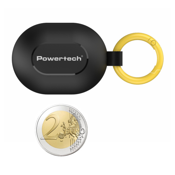 Alternative view of POWERTECH earphones με θήκη φόρτισης PT-1392, True Wireless, 6mm, 25/230mAh, μαύρα
