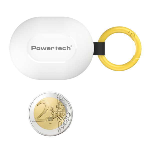 Alternative view of POWERTECH earphones με θήκη φόρτισης PT-1393, True Wireless, 6mm, 25/230mAh, λευκά
