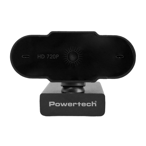 Alternative view of POWERTECH web camera PT-1426, 0.9MP, 720p HD, fixed εστίαση, 1.5m, μαύρη