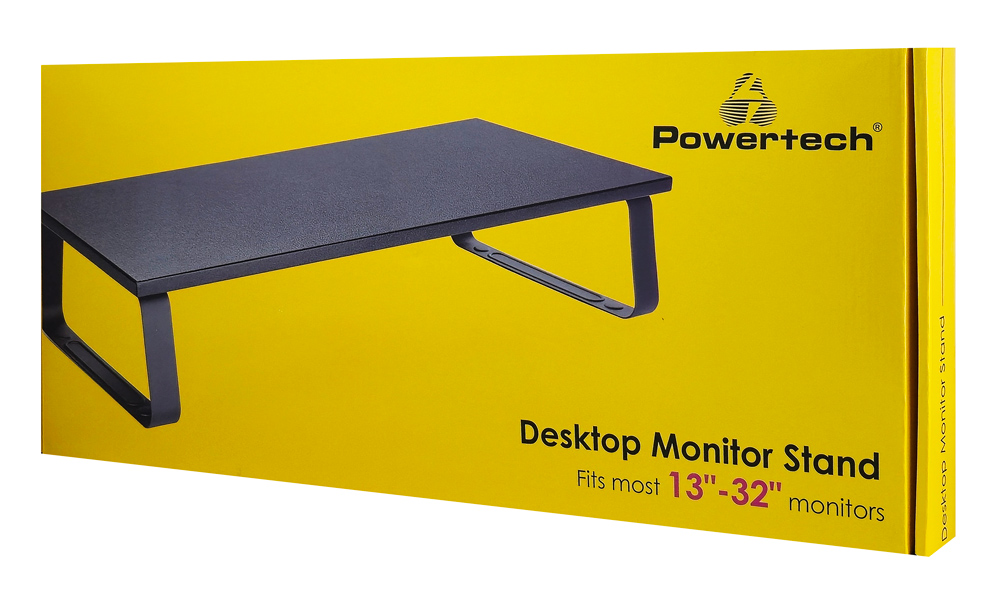 POWERTECH επιτραπέζια βάση οθόνης/laptop PT-1444, 13-32", έως 20kg, μαύρη - Image 5