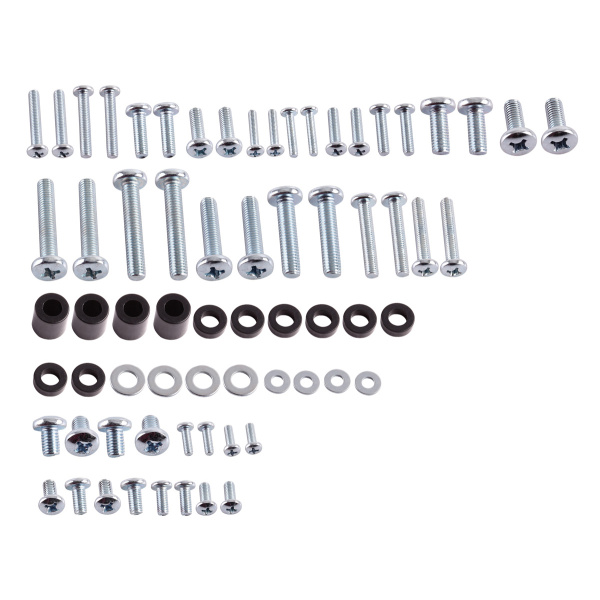 POWERTECH κιτ βιδών PT-1446 για εγκατάσταση βάσης τηλεόρασης, 68τμχ
