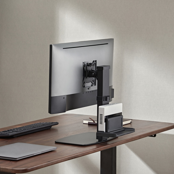Alternative view of POWERTECH βάση γραφείου οθόνης PT-1449 με βάση mini PC, 17-32", έως 8kg