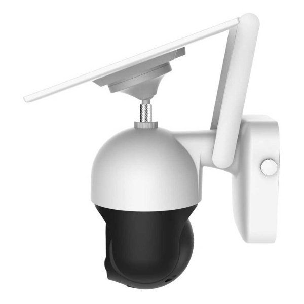 Alternative view of POWERTECH smart ηλιακή κάμερα PT-1497, dual lens, 3MP, 4G, PTZ, SD, IP65