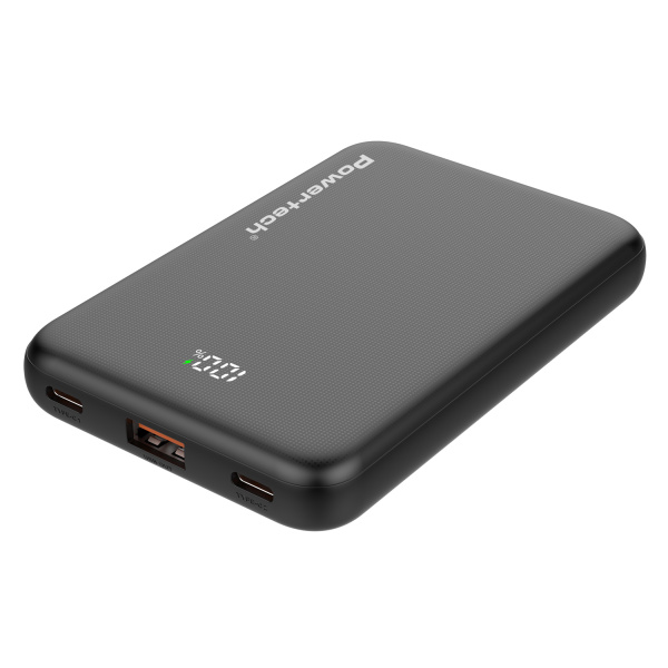 Alternative view of POWERTECH power bank PT-1502 με οθόνη, 10000mAh, 22.5W, μαύρο