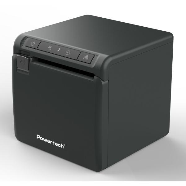 POWERTECH θερμικός εκτυπωτής αποδείξεων PT-1507, USB/Ethernet/Serial, auto cutter, μαύρος