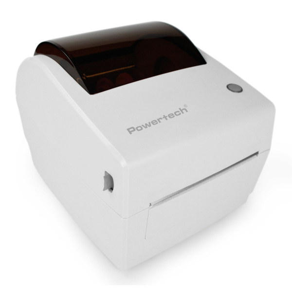 POWERTECH θερμικός εκτυπωτής ετικετών PT-1509, USB/Ethernet/Serial/Bluetooth, λευκός