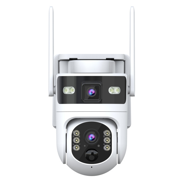 Alternative view of POWERTECH smart ηλιακή κάμερα PT-1547, dual lens, 4MP, 4G, PTZ, SD, IP65