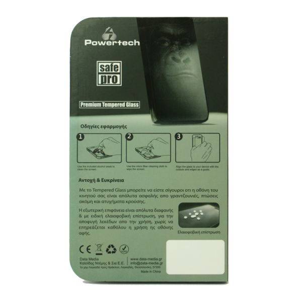 Alternative view of POWERTECH Tempered Glass 9H(0.33MM), Nokia 3