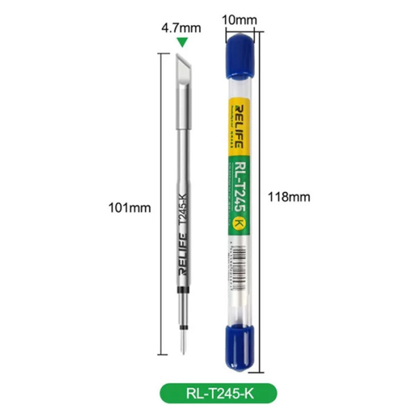 Alternative view of RELIFE μύτη κολλητηρίου RL-T245-K, τύπου K