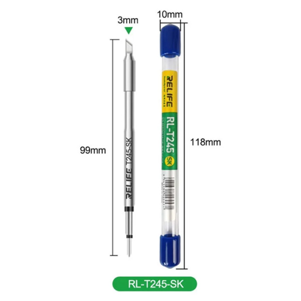 Alternative view of RELIFE μύτη κολλητηρίου RL-T245-SK, τύπου SK