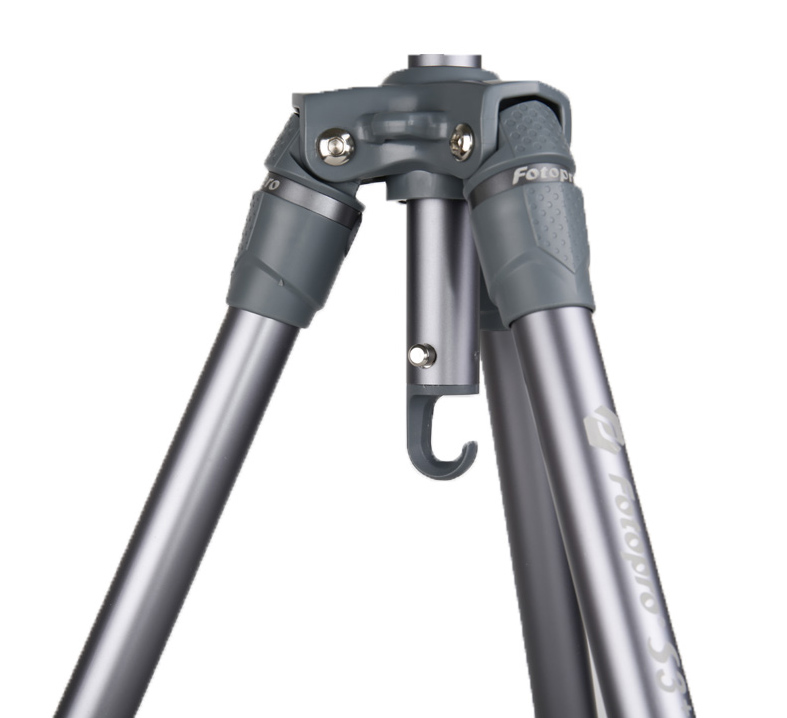 FOTOPRO τρίποδο φωτογράφισης S3 Lite, πτυσσόμενο έως 127cm, έως 2.5kg, γκρι - Image 3