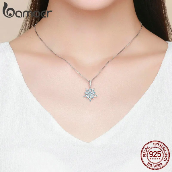 Alternative view of BAMOER σύμβολο Charm SCC940 για βραχιόλι/κολιέ, με ζιρκόνια, ασήμι 925