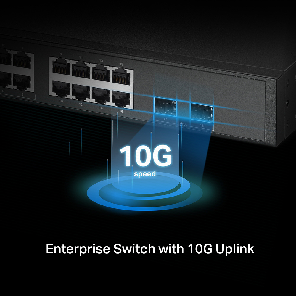 TP-LINK L2+ managed switch SG3218XP-M2, 16x 2.5Gbps θύρες, PoE+, V1.0 - Image 3