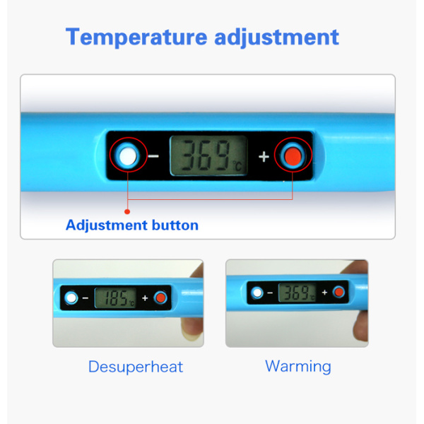 Alternative view of SUNSHINE κολλητήρι SL-936D με LED φωτισμό, 80W, 180~480 °C
