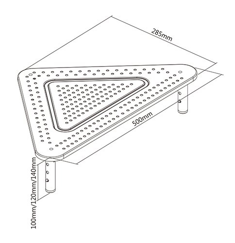BRATECK επιτραπέζια βάση οθόνης/laptop STB-083, 13-32", έως 20kg - Image 6