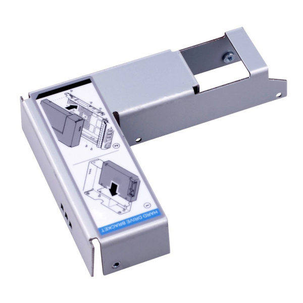 Alternative view of SAS HDD Caddy Server Bracket Original 9W8C4 For DELL 2.5" to 3.5" (new)