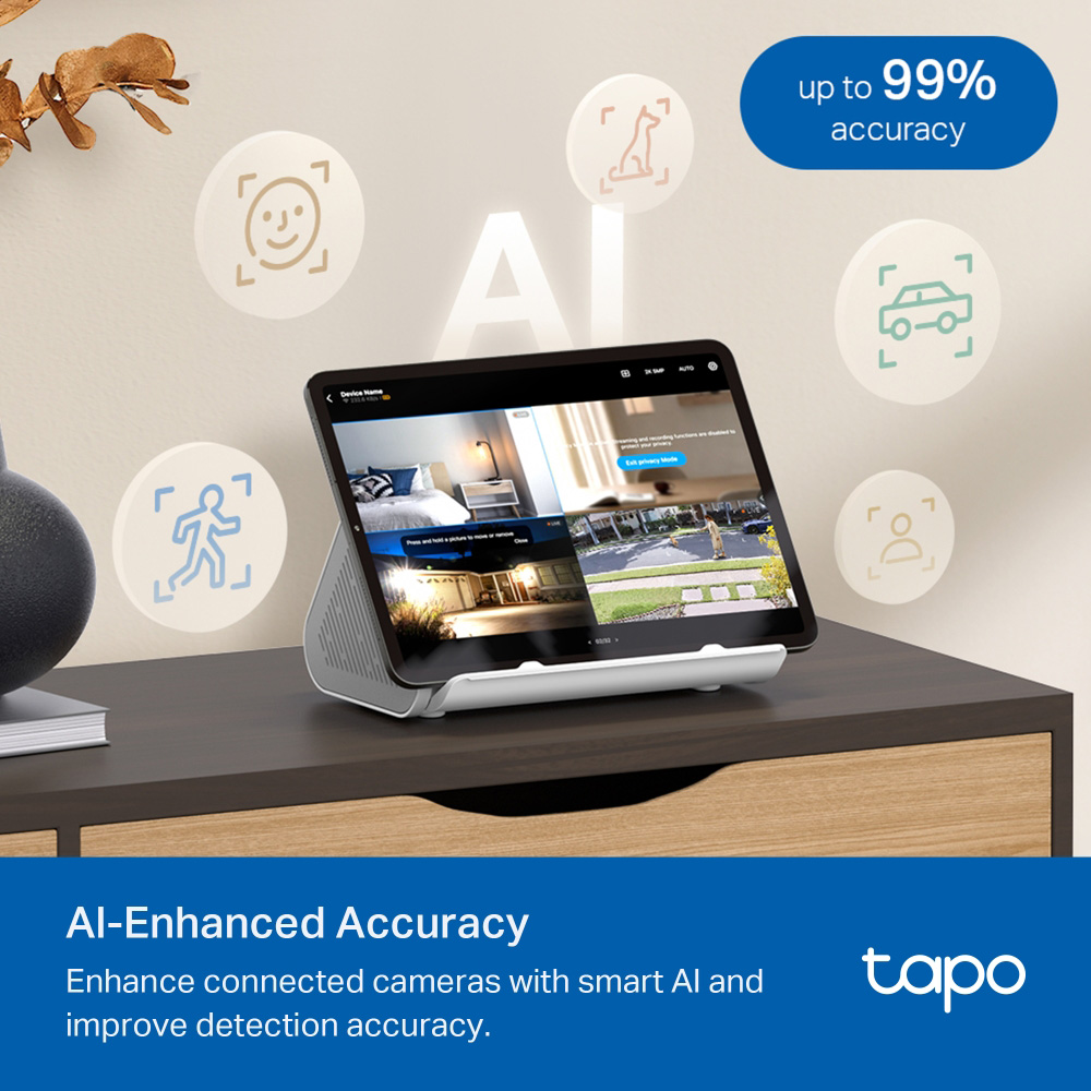 TP-LINK smart hub Tapo H500, HomeBase, WiFi, 868MHz, V1.0 - Image 3