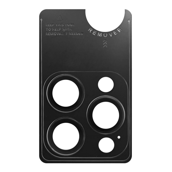 Alternative view of POWERTECH tempered glass TGC-0705 για κάμερα iPhone 15 Pro/15 Pro Max