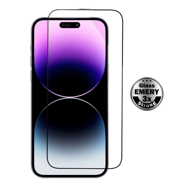 POWERTECH tempered glass Emery 5D TGC-0761 για iPhone 15 Plus, full glue