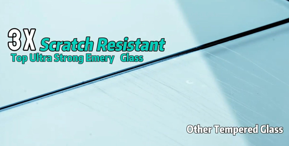 POWERTECH tempered glass Emery 5D TGC-0764 για iPhone 14 Pro Max, full glue - Image 3