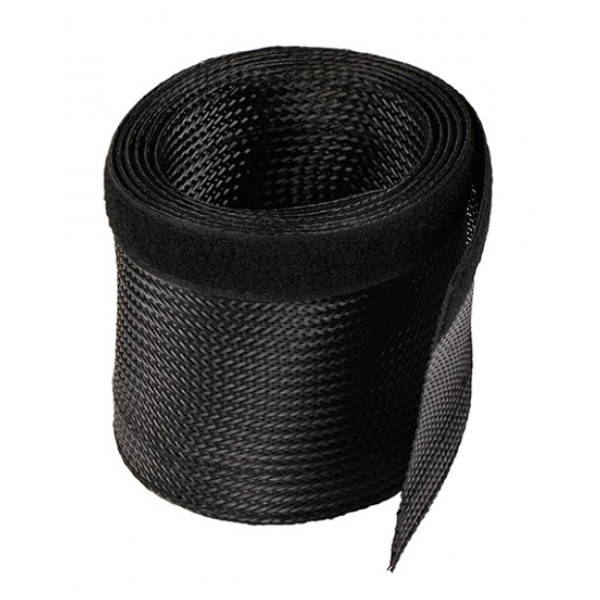 Alternative view of POWERTECH δεματικό καλωδίων τύπου Flex Wrap TIES-001, 1.8m, μαύρο