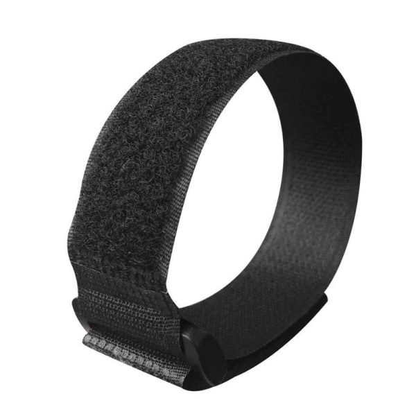 Alternative view of POWERTECH ιμάντας τύπου velcro TIES-026, 45x2cm, μαύρος, 10τμχ