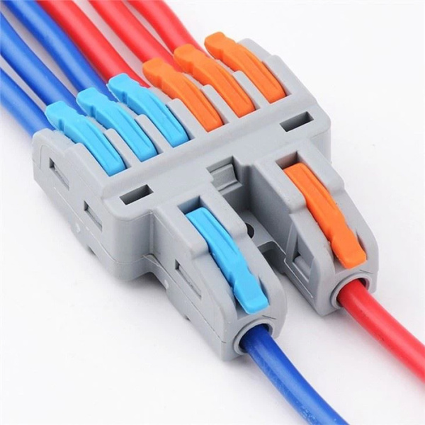 Alternative view of POWERTECH κλέμα σύνδεσης καλωδίων TOOL-0108, 6pin προς 2pin, 5τμχ