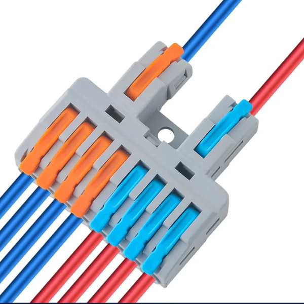 Alternative view of POWERTECH κλέμα σύνδεσης καλωδίων TOOL-0109, 8pin προς 2pin, 5τμχ