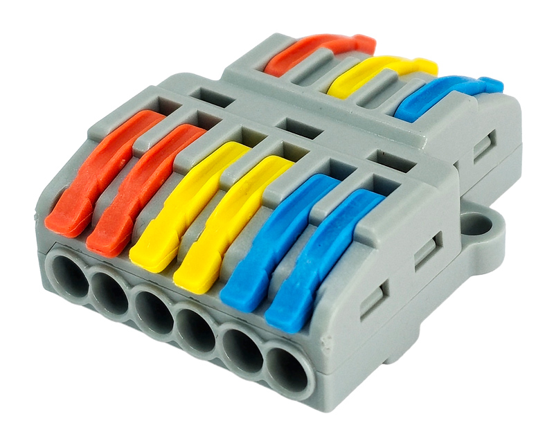 POWERTECH κλέμα σύνδεσης καλωδίων TOOL-0110, 6pin προς 3pin - Image 2