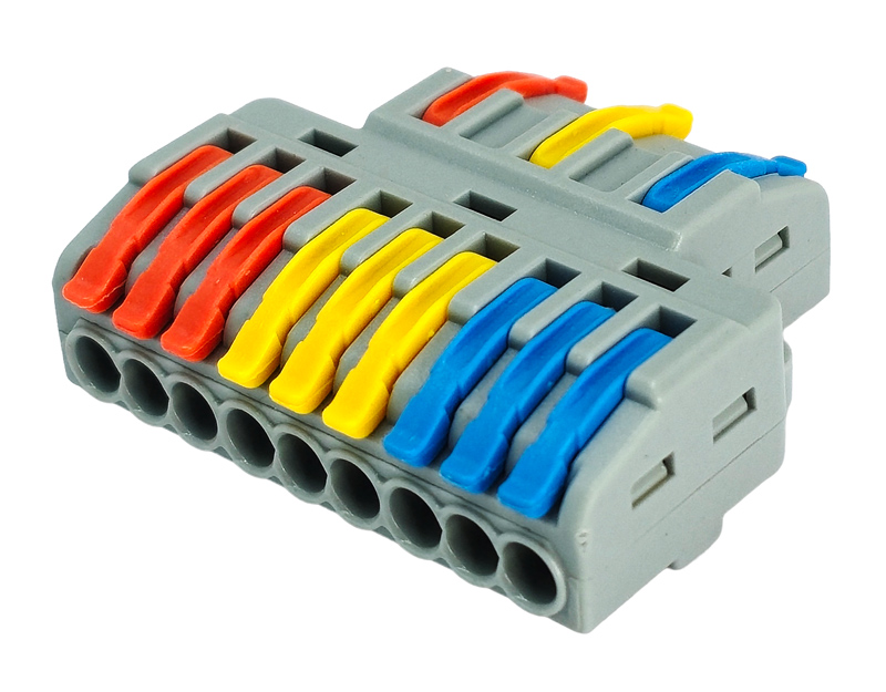 POWERTECH κλέμα σύνδεσης καλωδίων TOOL-0111, 9pin προς 3pin - Image 2