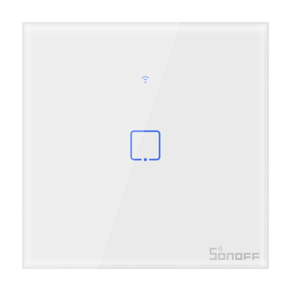 Alternative view of SONOFF smart διακόπτης ΤΧ-T2EU1C, αφής, Wi-Fi, μονός, λευκός